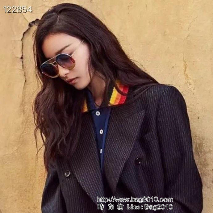 GUCCI古馳 經典款返單 新增顏色 GG 0105S 馬蘇同款 女款太陽鏡  lly1338